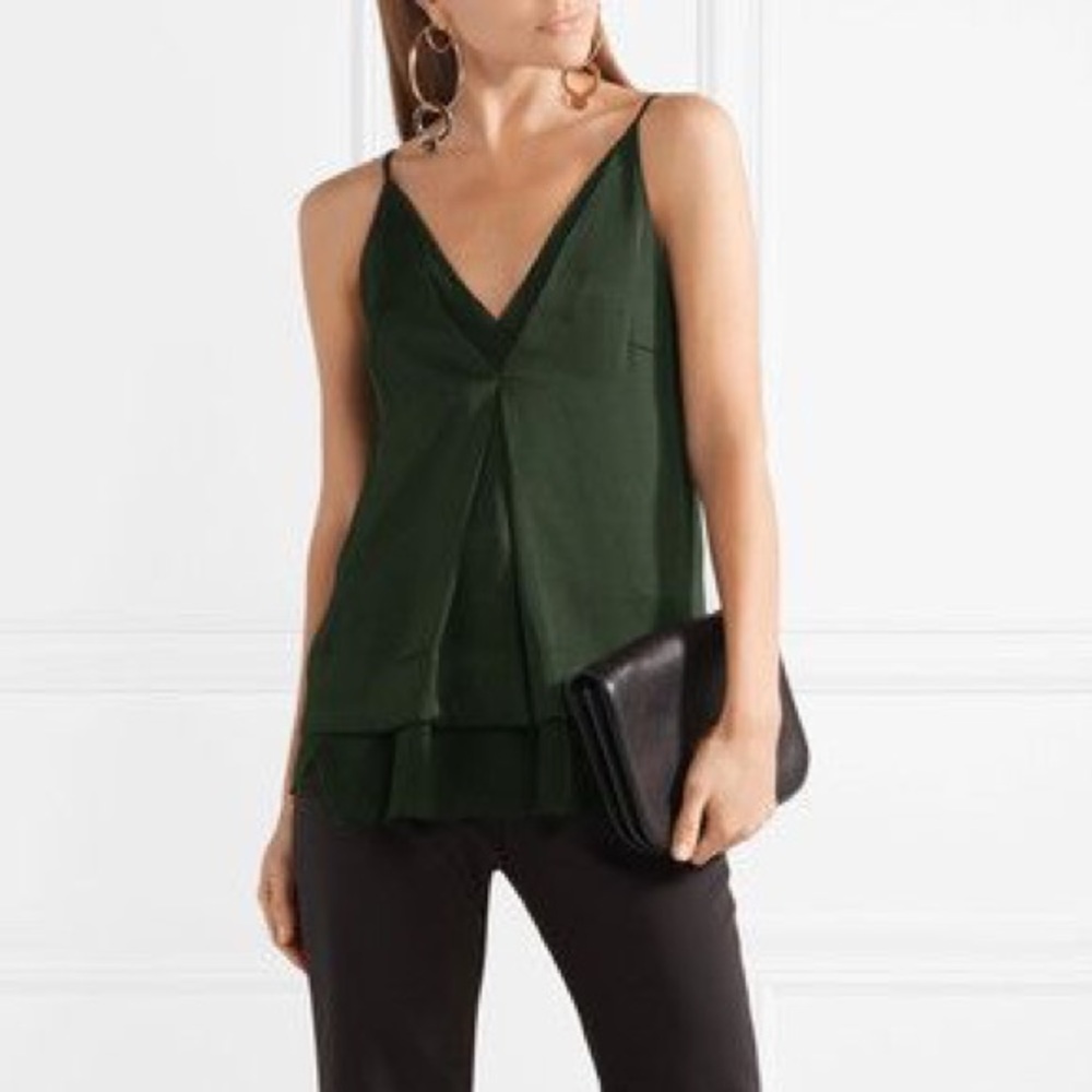 NWOT Malene Birger Satin & Georgette Camisole